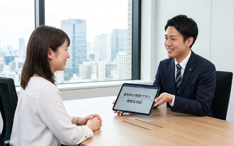 各社に合わせた柔軟対応